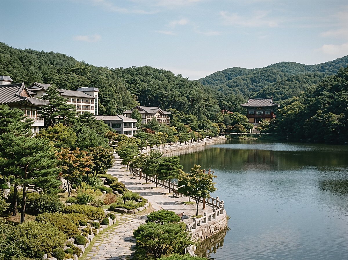 경주시 보문·불국 전경
